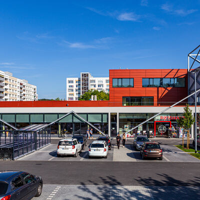 Neuer Einkaufskomplex in Zauckerode